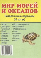 Раздаточные карточки "Мир морей и океанов" - fgospostavki.ru - Калуга