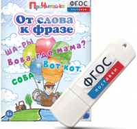 Игры для чтения слов и словосочетаний "От слова к фразе" на USB - носителе - fgospostavki.ru - Калуга