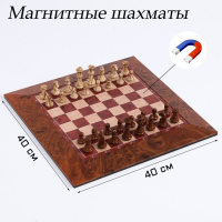 Шахматы магнитные доска и фигуры из пластика - fgospostavki.ru - Калуга