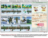 Плакат "Применение реактивных пехотных огнеметов РПО" - fgospostavki.ru - Калуга