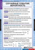 Комплект таблиц. Теория вероятностей и математическая статистика. - fgospostavki.ru - Калуга