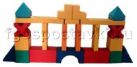 Мягкий модуль-конструктор "Архитектор" (22 элемента) - fgospostavki.ru - Калуга