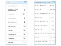Комплект карточек (10) "Обучающий калейдоскоп. Умножение на 2, 5 и 10" - fgospostavki.ru - Калуга