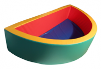 Бассейн с шариками полукруглый (без рисунка) - fgospostavki.ru - Калуга
