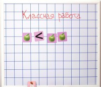 Магнитно-маркерная доска "Клетка" (86 см х 75 см) - fgospostavki.ru - Калуга