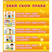 Стенд "Знай свои права" - fgospostavki.ru - Калуга