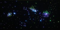 Настенный фиброоптический ковер "Млечный путь" 150х150, 450 точек - fgospostavki.ru - Калуга