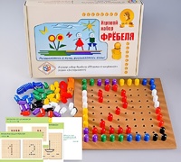 Игровой набор Фребеля "Мозаика со шнуровкой" (серия "Эксперимент") - fgospostavki.ru - Калуга