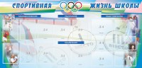 Стенд "Спортивная жизнь" Вариант 4 - fgospostavki.ru - Калуга