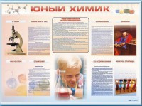 Стенд-уголок "Юный химик" - fgospostavki.ru - Калуга