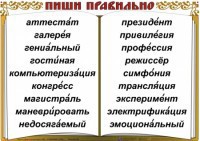 Комплект таблиц "Словарные слова" - fgospostavki.ru - Калуга