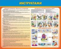 Стенд "Инструктажи" - fgospostavki.ru - Калуга