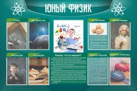 Стенд "Юный физик" Вариант 2 - fgospostavki.ru - Калуга
