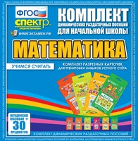 Динамические раздаточные пособия. Математика (карточки). Комплект разрезных карточек для тренировки устного счета. - fgospostavki.ru - Калуга