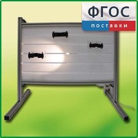 Панель с держателями и подсветкой для монтажа оборудования для проведения демонстрационных опытов по химии - fgospostavki.ru - Калуга