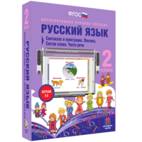 Русский язык 2 класс. Синтаксис и пунктуация. Лексика. Состав слова. Части речи - fgospostavki.ru - Калуга