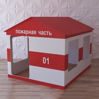 Детский игровой домик «Пожарная служба» - fgospostavki.ru - Калуга