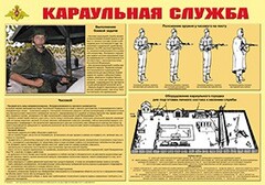 Плакат "Караульная служба" - fgospostavki.ru - Калуга