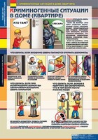 Комплект таблиц. ОБЖ. Поведение в криминогенных ситуациях. - fgospostavki.ru - Калуга