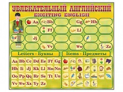 Комплект оборудования "Английский алфавит" с комплектом тематических магнитов - fgospostavki.ru - Калуга