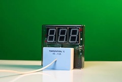 Датчик температуры с независимой индикацией (термометр демонстрационный) - fgospostavki.ru - Калуга