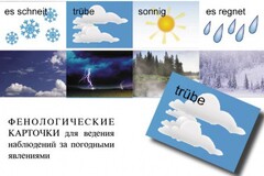 Комплект таблиц "Время" на немецком языке - fgospostavki.ru - Калуга