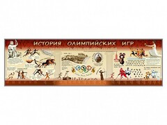 Настенное полотно "История Олимпийских игр" - fgospostavki.ru - Калуга