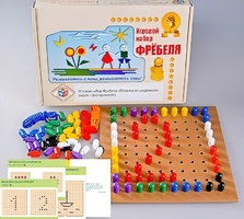 Игровой набор Фребеля "Мозаика со шнуровкой" (серия "Эксперимент") - fgospostavki.ru - Калуга