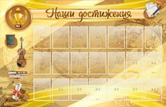 Стенд "Наши достижения" Вариант 5 - fgospostavki.ru - Калуга