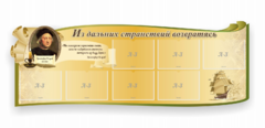 Стенд резной "Из дальних странствий возвратясь" - fgospostavki.ru - Калуга
