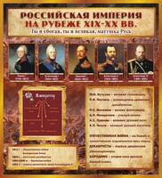 Стенд "Российская Империя" - fgospostavki.ru - Калуга