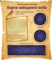 Стенд "Карта звездного неба" - fgospostavki.ru - Калуга