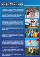 Стенд "Закаливание" - fgospostavki.ru - Калуга