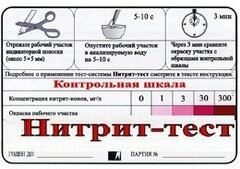 Тест-система "Нитрит-тест" - fgospostavki.ru - Калуга