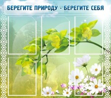 Стенд "Берегите природу - берегите себя" - fgospostavki.ru - Калуга