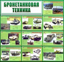 Стенд "Бронетанковая техника" - fgospostavki.ru - Калуга