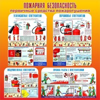 Стенд "Пожарная безопасность" Вариант 2 - fgospostavki.ru - Калуга