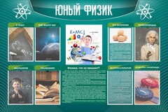 Стенд "Юный физик" Вариант 2 - fgospostavki.ru - Калуга