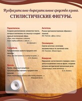 Стенд "Стилистические фигуры" Вариант 2 - fgospostavki.ru - Калуга