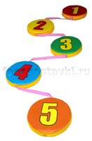Дорожка "Змейка-шагайка-геометрическая" с цифрами - fgospostavki.ru - Калуга