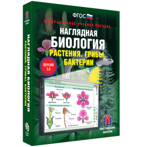 Наглядная биология. 6 класс. Растения. Грибы. Бактерии - fgospostavki.ru - Калуга