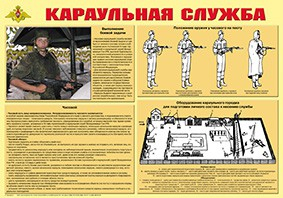 Плакат "Караульная служба" - fgospostavki.ru - Калуга