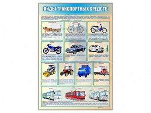 Стенд "Виды транспортных средств" - fgospostavki.ru - Калуга