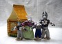 Шагающий театр с домиком "Волк и козлята" (4 персонажа) - fgospostavki.ru - Калуга