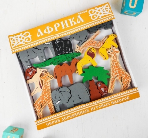 Конструктор "Африка", 35 элементов - fgospostavki.ru - Калуга