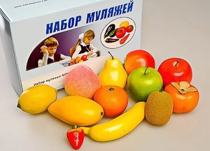 Набор муляжей фруктов - fgospostavki.ru - Калуга