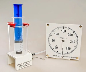 Прибор для изучения газовых законов (с манометром) - fgospostavki.ru - Калуга
