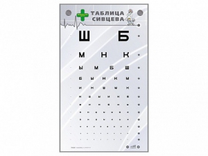 Интерактивный стенд "Таблица Сивцева" - fgospostavki.ru - Калуга