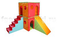 Домик игровой двухэтажный (комплект) - fgospostavki.ru - Калуга