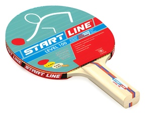 Ракетка для настольного тенниса start line level 100 прямая control - fgospostavki.ru - Калуга